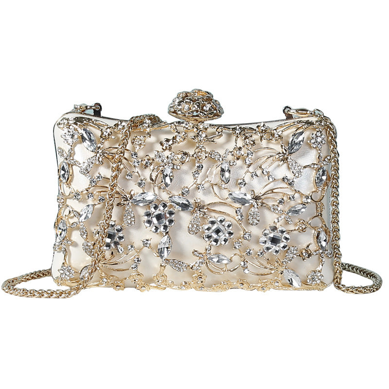 Bags for Women 2023 New Diamond-Encrusted Banquet Bags European and American Fashion Dinner Party Handbags Women's Clutch Bags