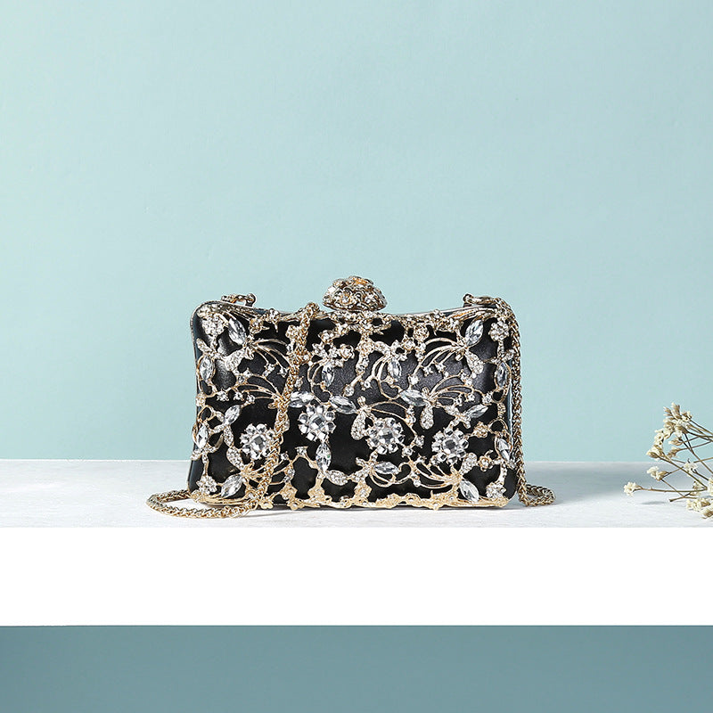 Bags for Women 2023 New Diamond-Encrusted Banquet Bags European and American Fashion Dinner Party Handbags Women's Clutch Bags