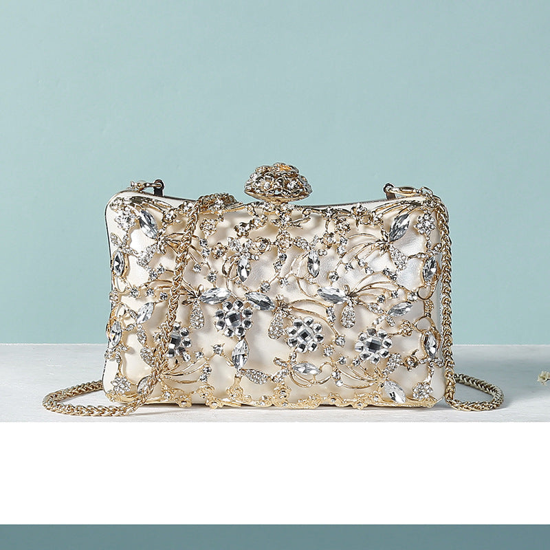Bags for Women 2023 New Diamond-Encrusted Banquet Bags European and American Fashion Dinner Party Handbags Women's Clutch Bags