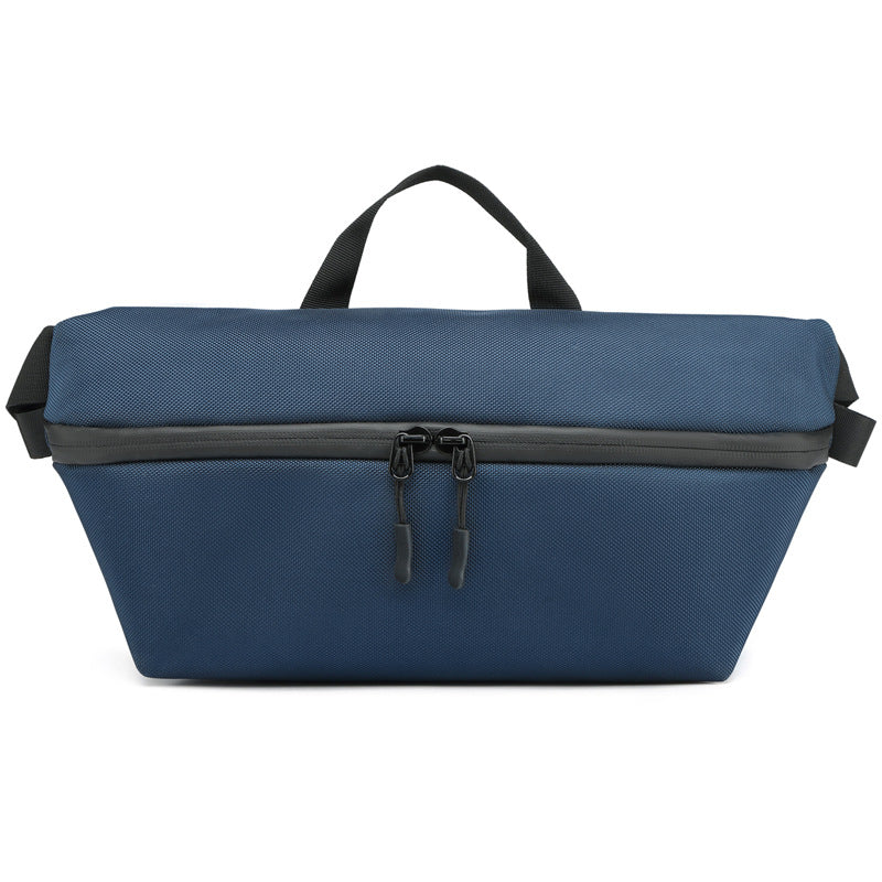 ozuko new camouflage mobile phone waist bag men's fashion sports shoulder bag men's trendy casual crossbody bag chest bag