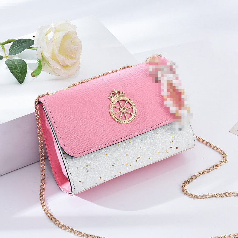Women's bag wholesale spring and summer new Korean style versatile crossbody bag shoulder fashion chain bag mobile phone bag coin purse