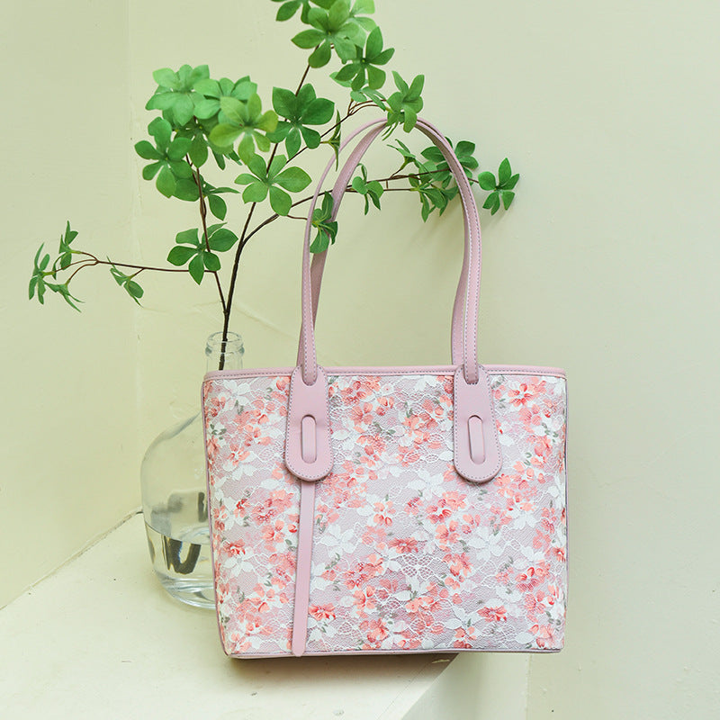 Bags Large Capacity Women's Bags Small Fresh and Western Style Shoulder Bags Fashion Tote Bags 2023 New Women's Bags