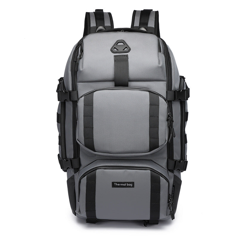 Ozuko large-capacity men's backpack outdoor short-distance travel bag men's tactical camouflage mountaineering large backpack