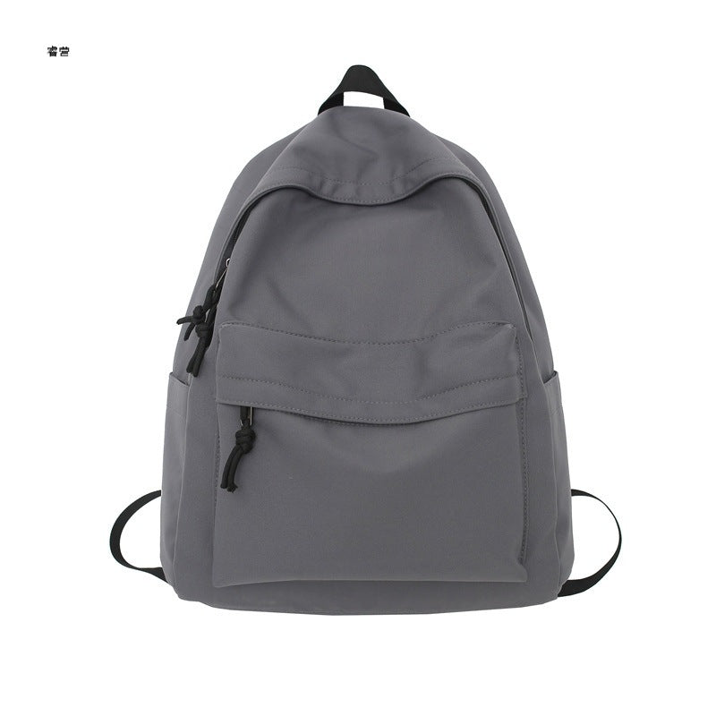 New style student backpack female Korean fashion college style school bag casual large capacity couple backpack one piece drop shipping