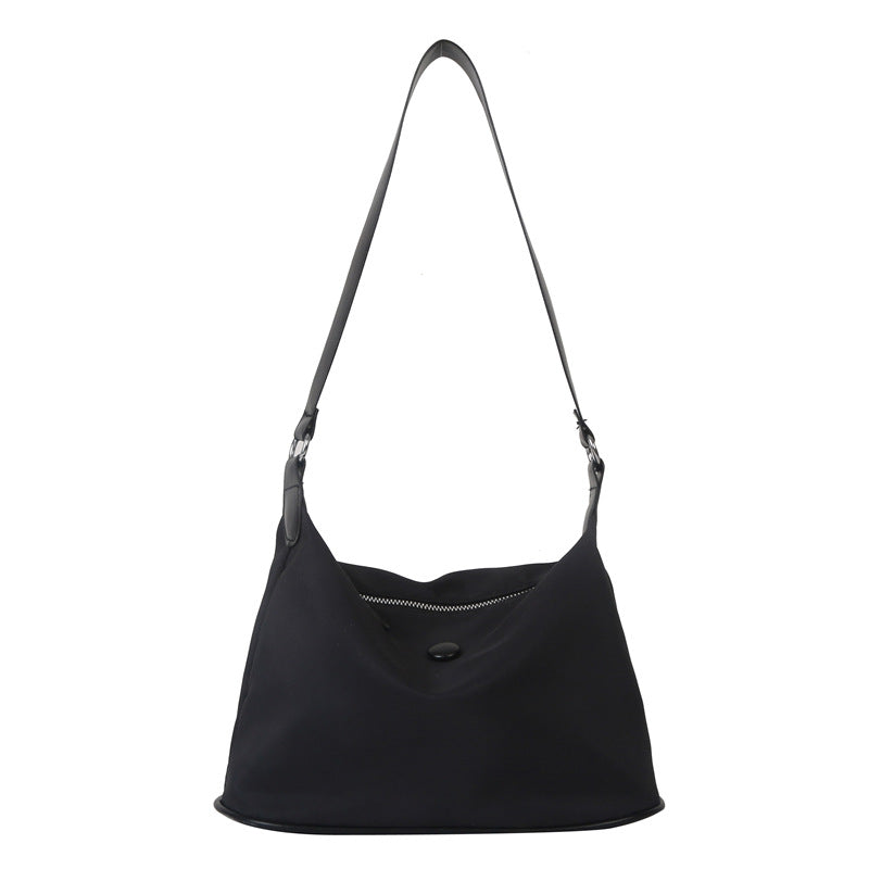 Internet celebrity popular small square bag for women 2023 spring Oxford cloth shoulder bag new trendy fashion versatile crossbody bag