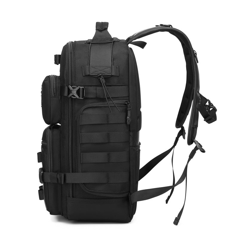 Ozuko new backpack men's outdoor sports backpack shoulder waterproof tactical men's backpack backpack