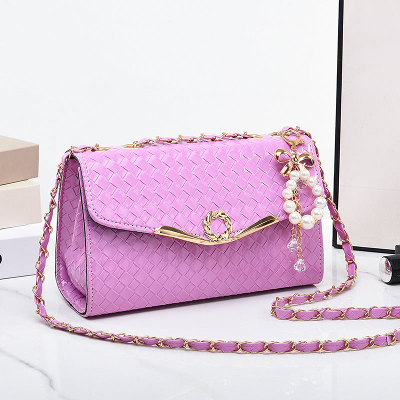 Factory direct sales bags for women 2022 new style shoulder crossbody bag cross-border women's bag wholesale small square bag chain bag