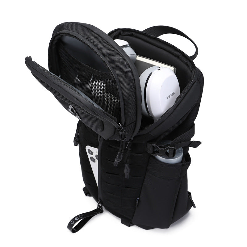 Ozuko အမျိုးသားရင်ဘတ်အိတ် အားကစား ရေစိုခံ Crossbody အိတ် အမျိုးသားများရဲ့ နည်းဗျူဟာ ဘက်စုံသုံး အိတ် အမျိုးသား Crossbody အဆင့်မြင့်အိတ်