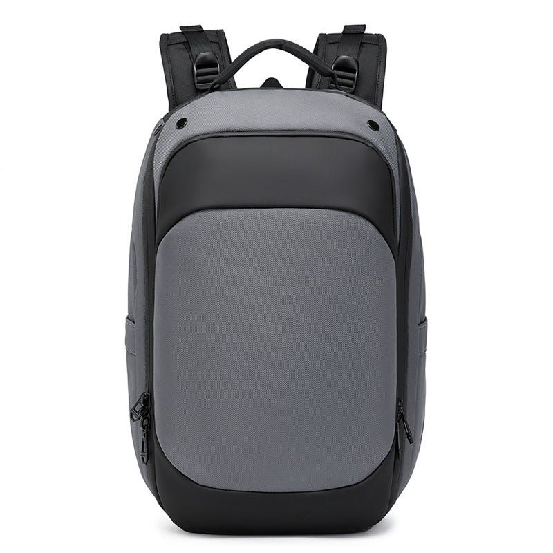 Ozuko Business Backpack Lightweight Waterproof Computer Backpack Business Male College Student Schoolbag Backpack Good-looking