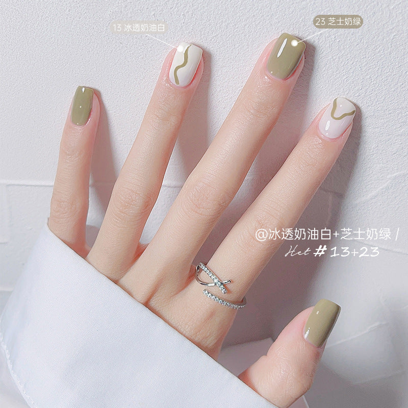 bk no-bake, non-peelable, long-lasting, quick-drying, water-based nail polish, ice-clear jelly, no odor, available for pregnant women and students, wholesale