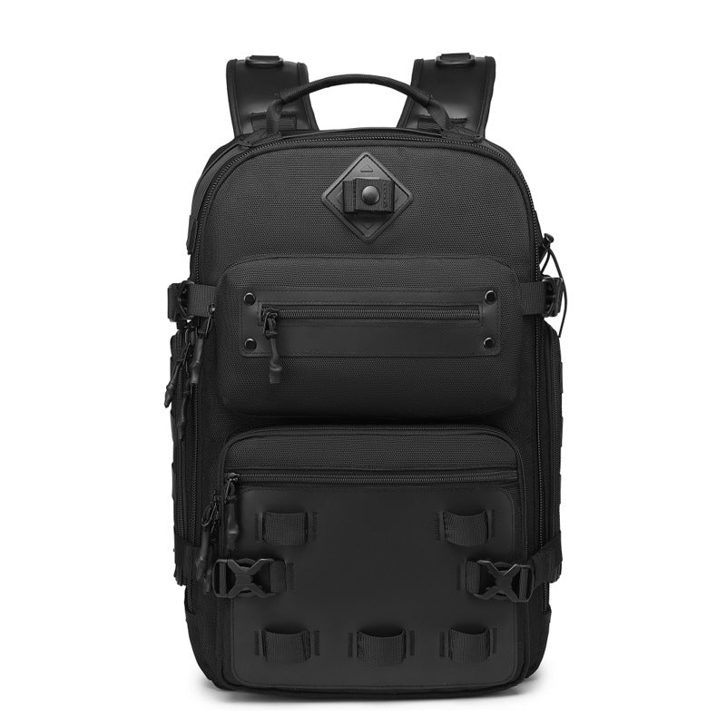 Ozuko new backpack men's outdoor sports backpack shoulder waterproof tactical men's backpack backpack