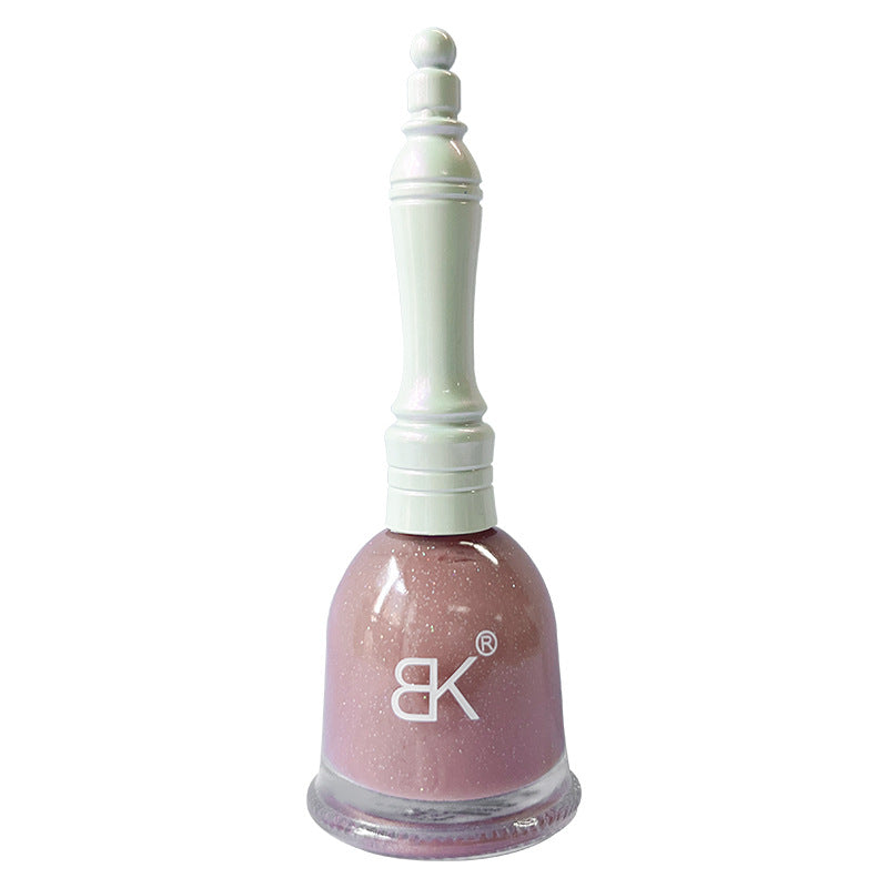 bk no-bake, non-peelable, long-lasting, quick-drying, water-based nail polish, ice-clear jelly, no odor, available for pregnant women and students, wholesale