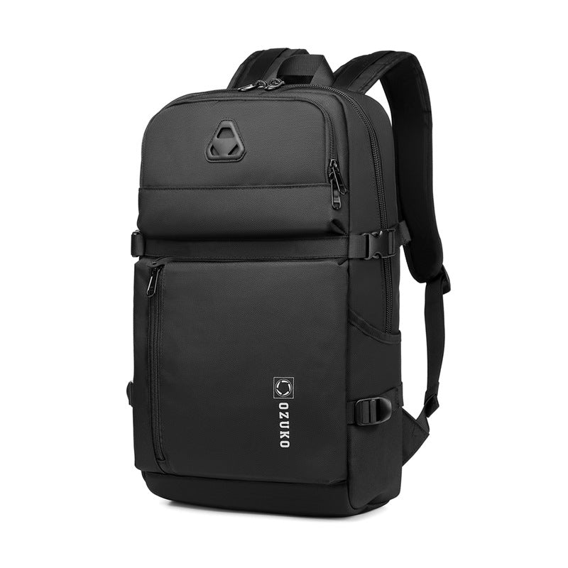 ozuko new school bag college student laptop backpack brand casual waterproof backpack for men