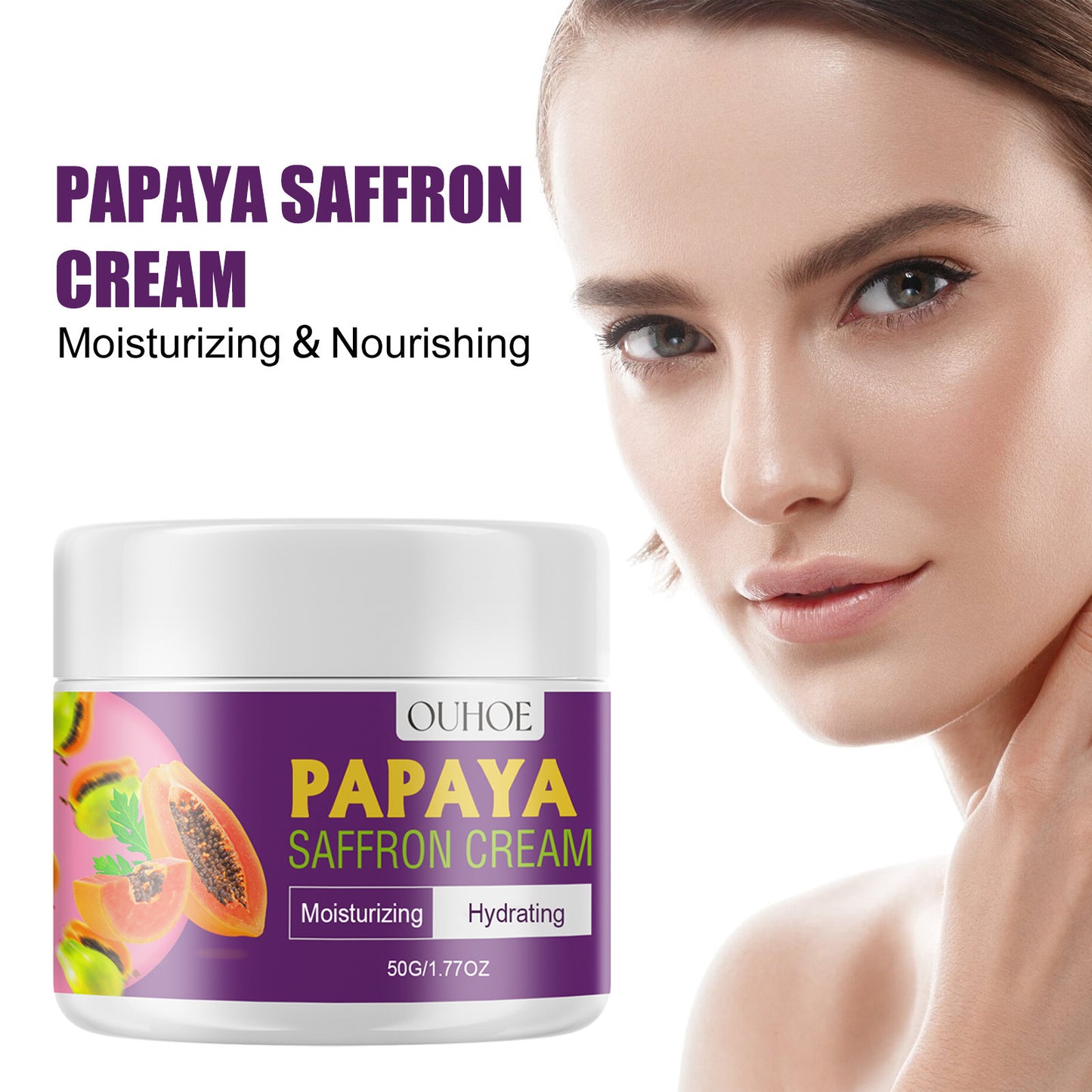 OUHOE facial moisturizing cream firming and moisturizing skin anti-wrinkle anti-aging lightening red skin skin care cream