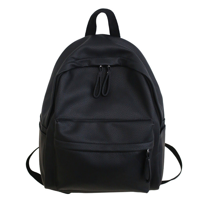 School bag female Korean version Harajuku ulzzang high school college students junior high school students simple versatile campus backpack