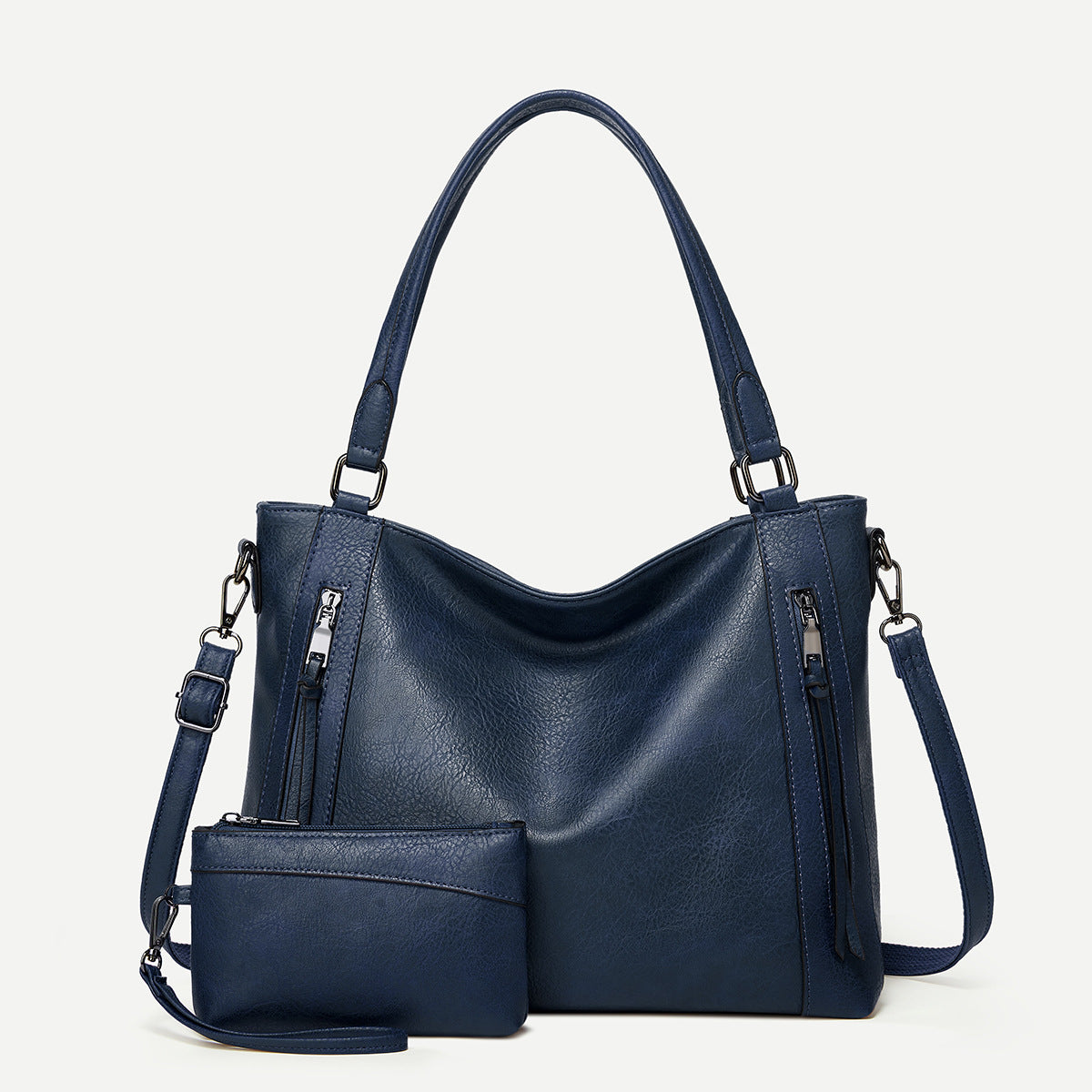 Women's handbags 2023 spring and summer new European and American tote bags cross-border women's bags shoulder crossbody bag soft leather large bag