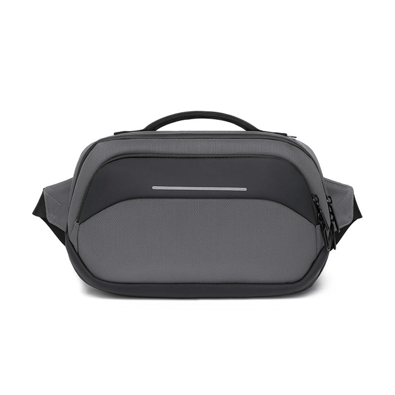 Ozuko new men's waist bag wholesale camouflage waterproof crossbody bag large capacity business men's crossbody chest bag