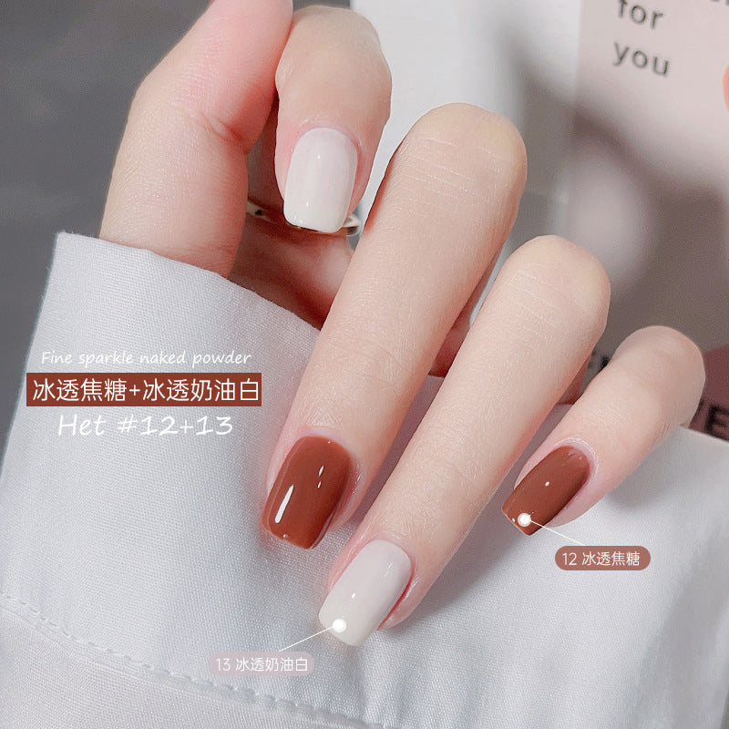 bk no-bake, non-peelable, long-lasting, quick-drying, water-based nail polish, ice-clear jelly, no odor, available for pregnant women and students, wholesale