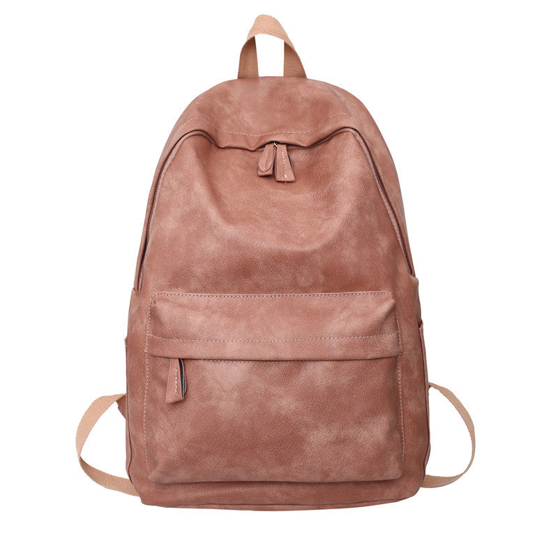 Simple trendy brand large capacity dark style backpack 2023 new men's street workwear college student bag backpack