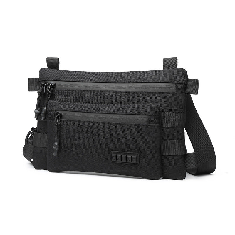 New men's shoulder bag casual waterproof men's small shoulder bag trendy sports bag men's crossbody bag high-end