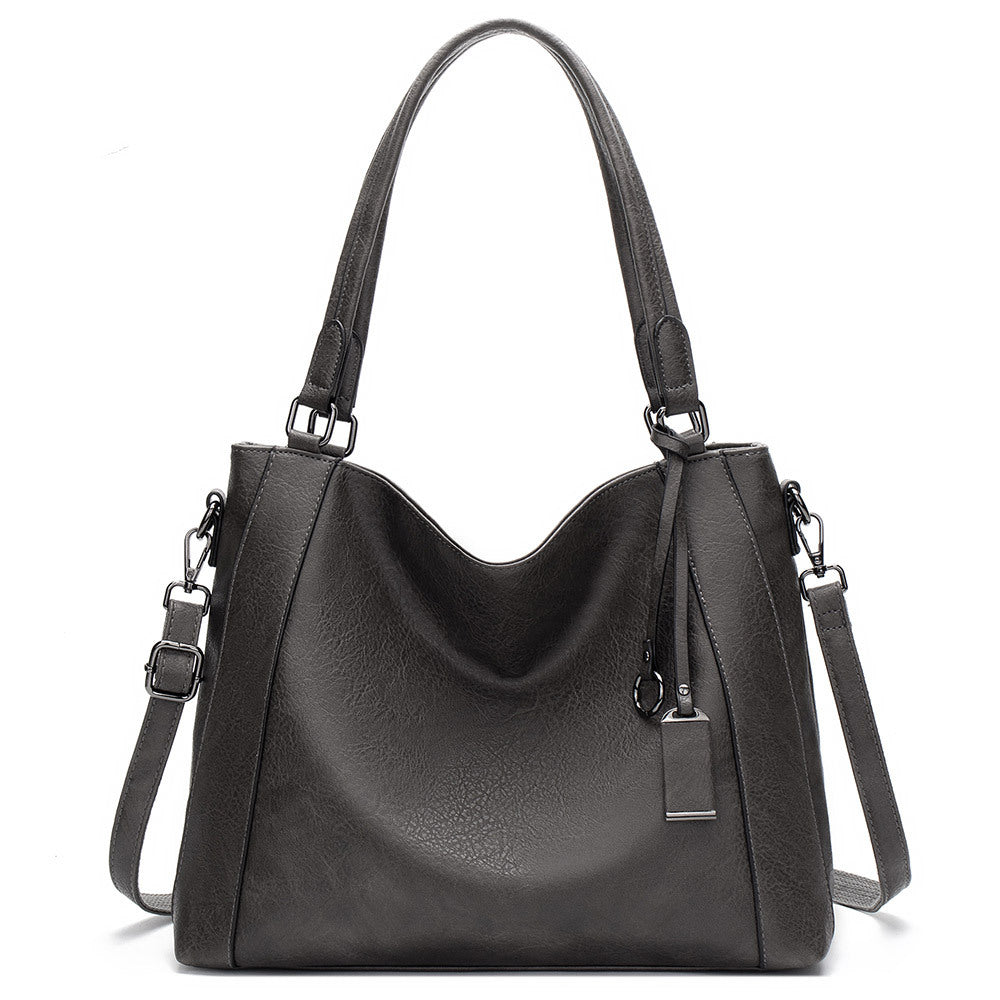 2023 New Foreign Trade Women's Bags Handbags Casual Simple Women's Hand-held Single Shoulder PU Crossbody Bag One Piece Dropshipping