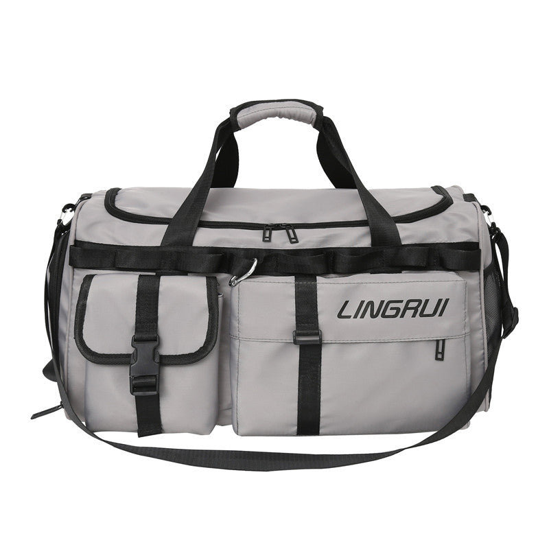 Multi-purpose shoulder crossbody bag portable large capacity lightweight travel bag backpack duffel bag sports fitness bag