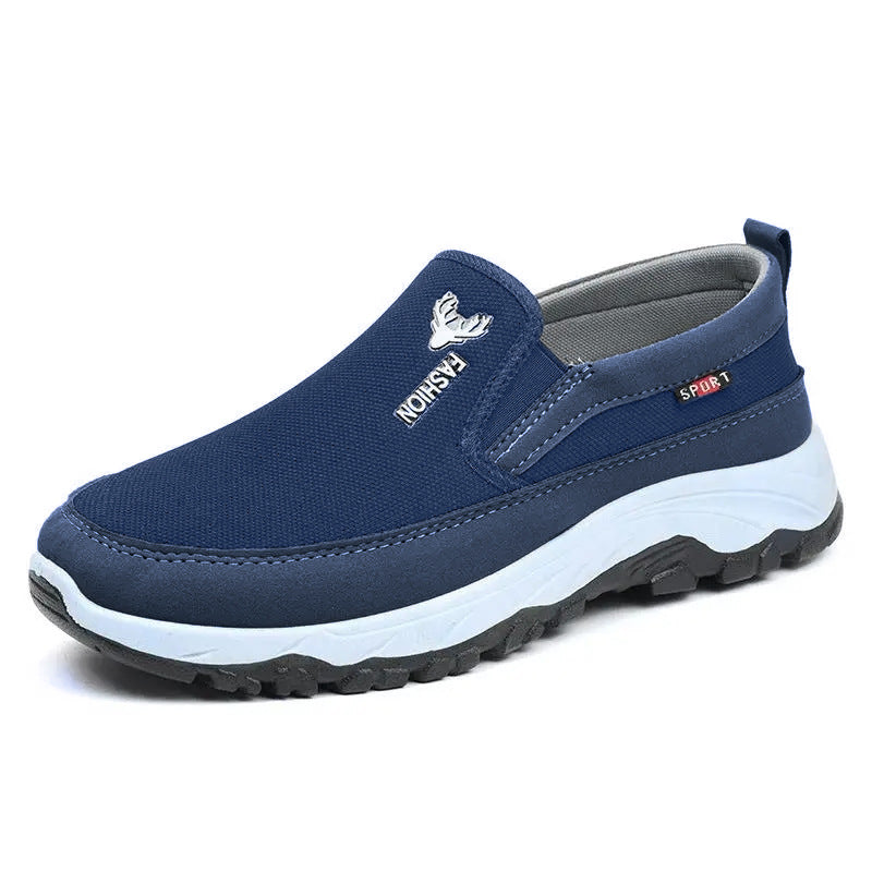 一脚蹬布鞋男2023春季新款直播代发休闲鞋shoes软底豆豆鞋子男