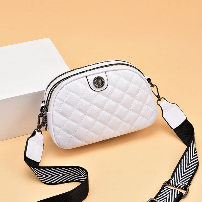 Bag wholesale women's bag dropshipping women's crossbody bag mobile phone bag coin purse bright leather brushed women's bag shoulder bag