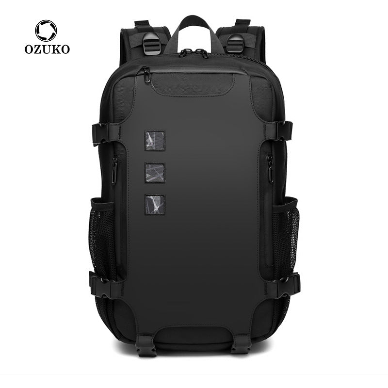 ozuko new casual college student backpack trendy Korean version computer backpack fashion wholesale school bag middle school student
