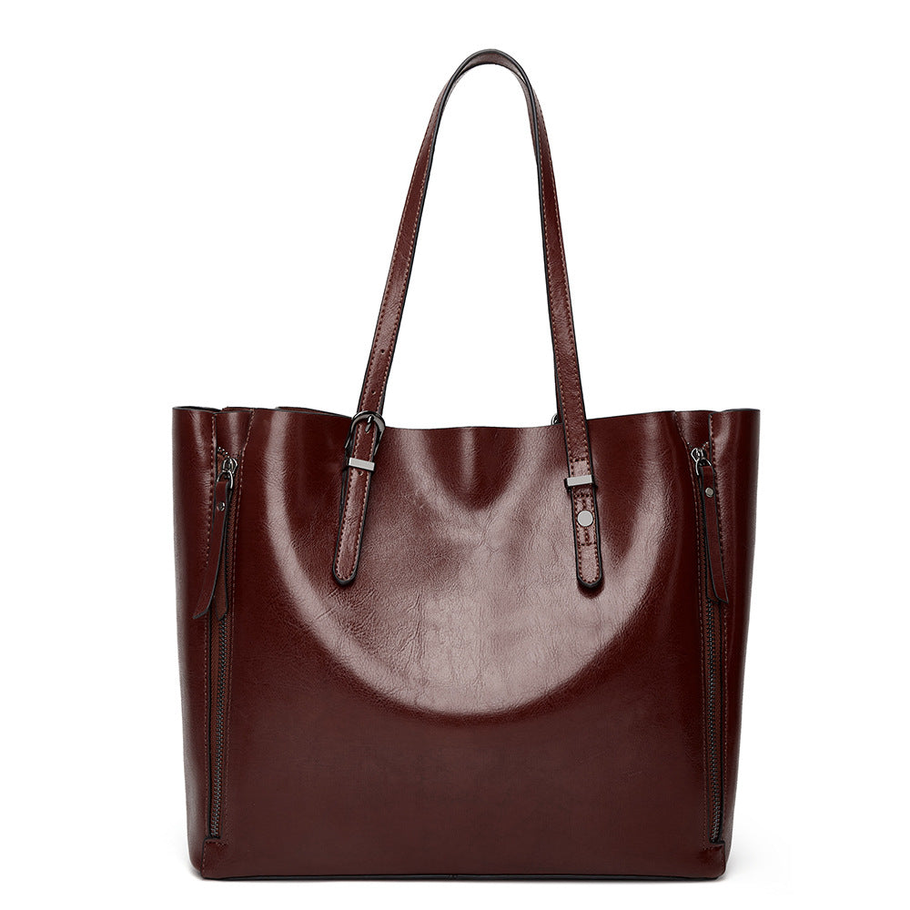 Foreign trade women's bags 2023 new handbags European and American retro trend large-capacity women's bags fashionable shoulder crossbody bags