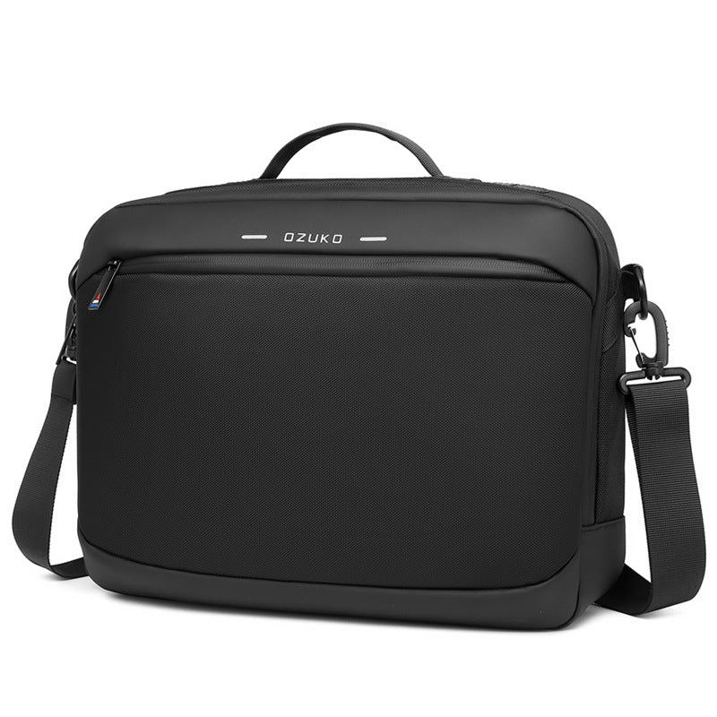 ozuko new tablet laptop bag macbook laptop bag multifunctional waterproof business shoulder bag