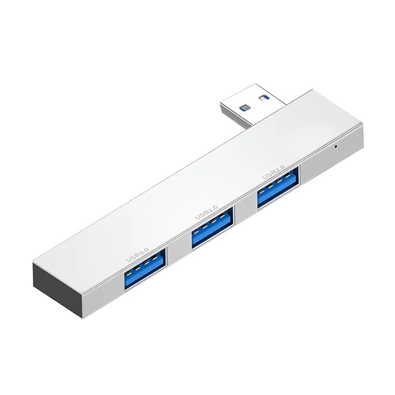 笔记本usb扩展器一拖三电脑转换器多功能转接口typec拓展坞转接头