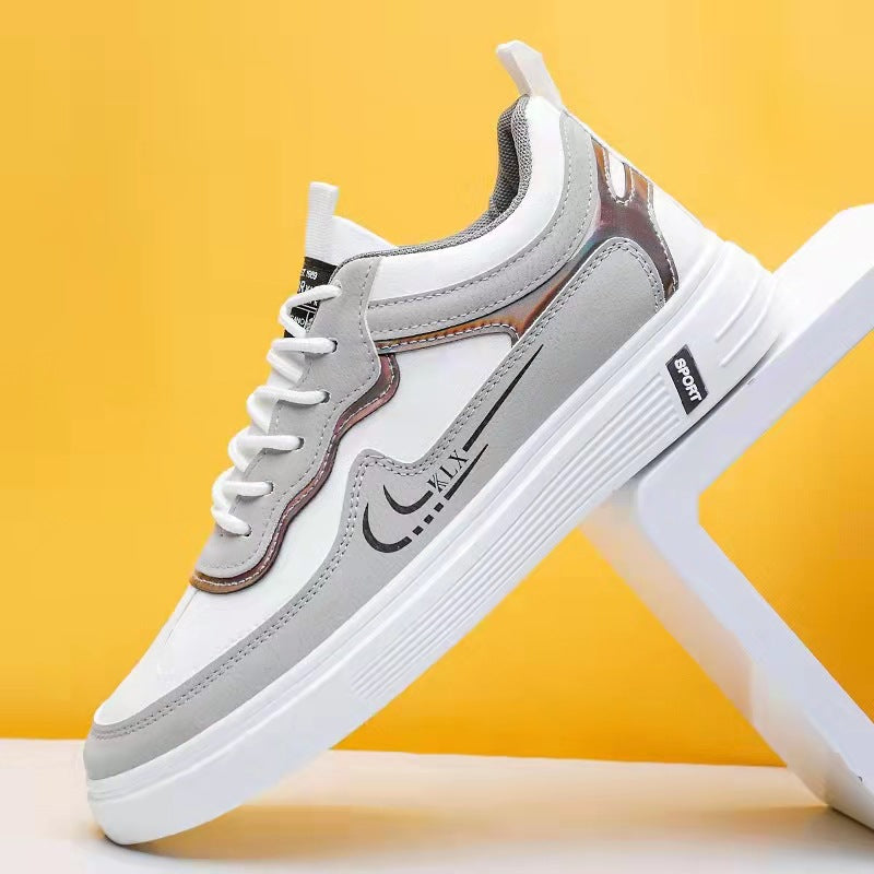 Men's sneakers 2023 new sports breathable white shoes trend ins all-match sneakers spring student casual shoes