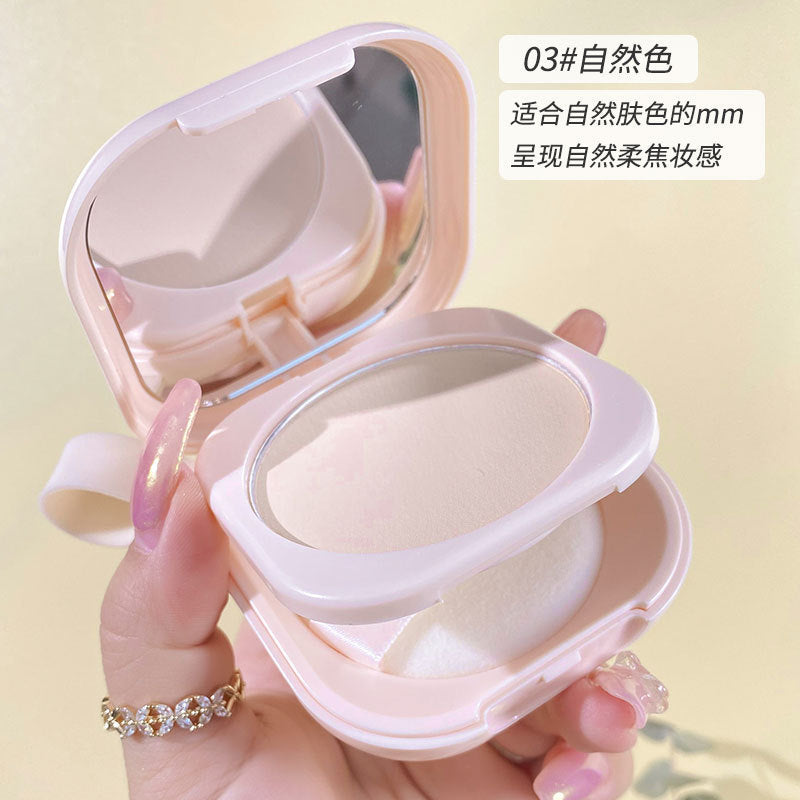 Domestic NOVO setting honey powder cake silky matte concealer makeup oil control waterproof non-removing makeup dry and wet foundation