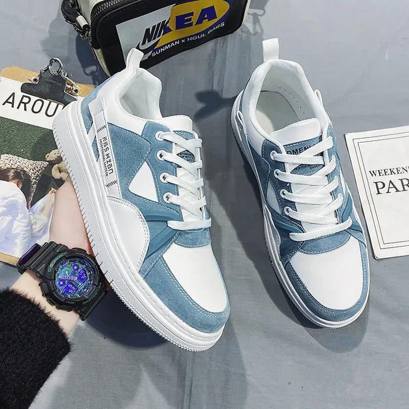 2023 new spring student shoes men's trendy breathable all-match tide shoes casual sneakers men's sports white shoes