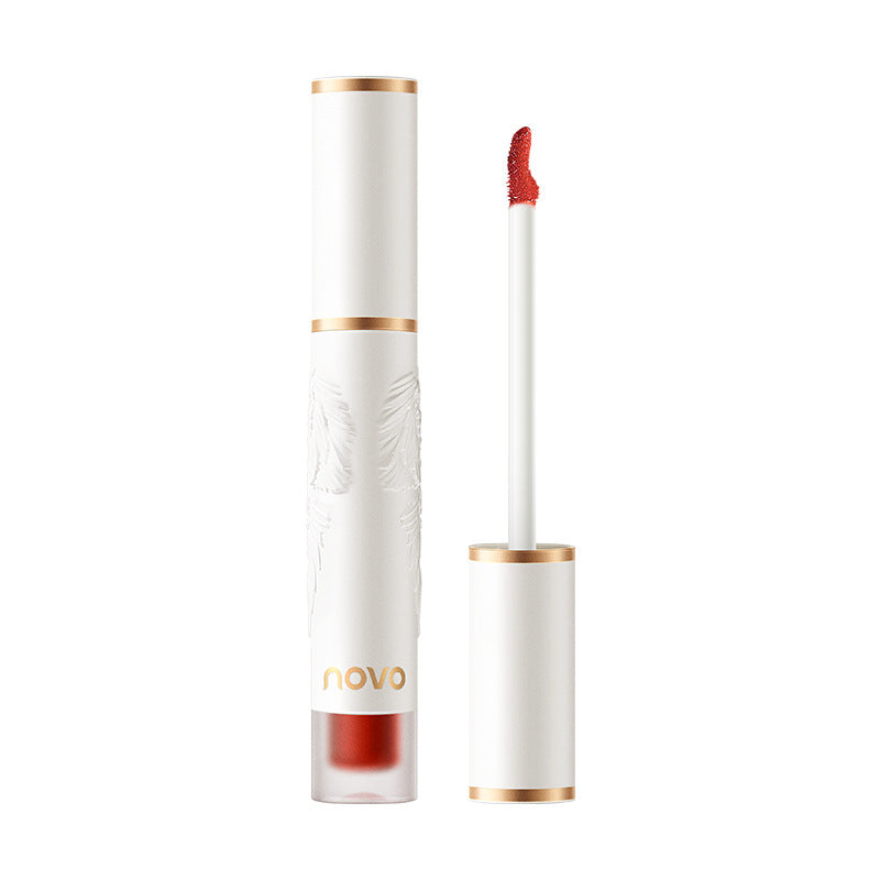 Makeup NOVO light feather soft mist lip glaze ins velvet soft mist whitening and moisturizing student party affordable lipstick 5465