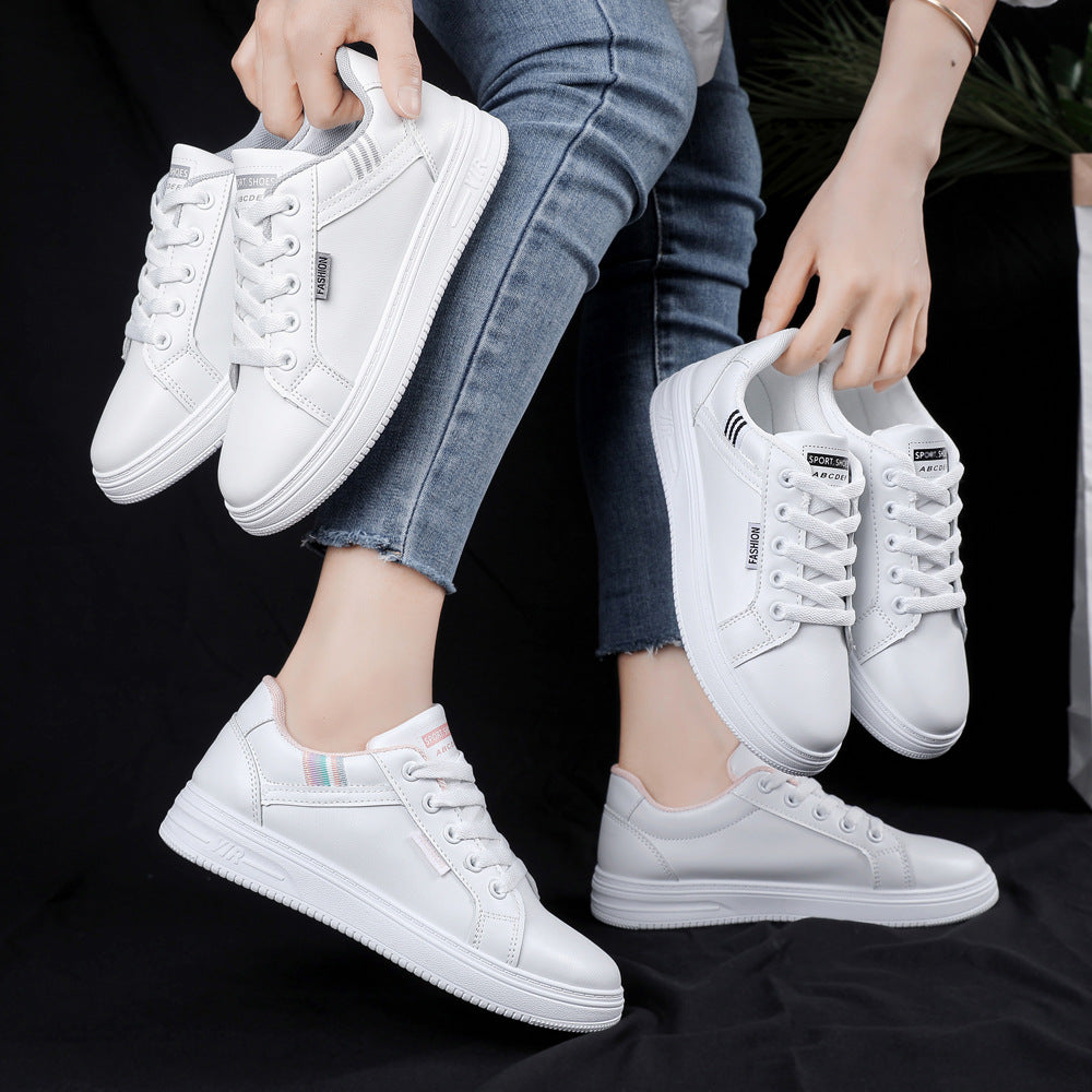 2023 spring new women's shoes trendy all-match casual low-top student breathable Korean board shoes sports white shoes women