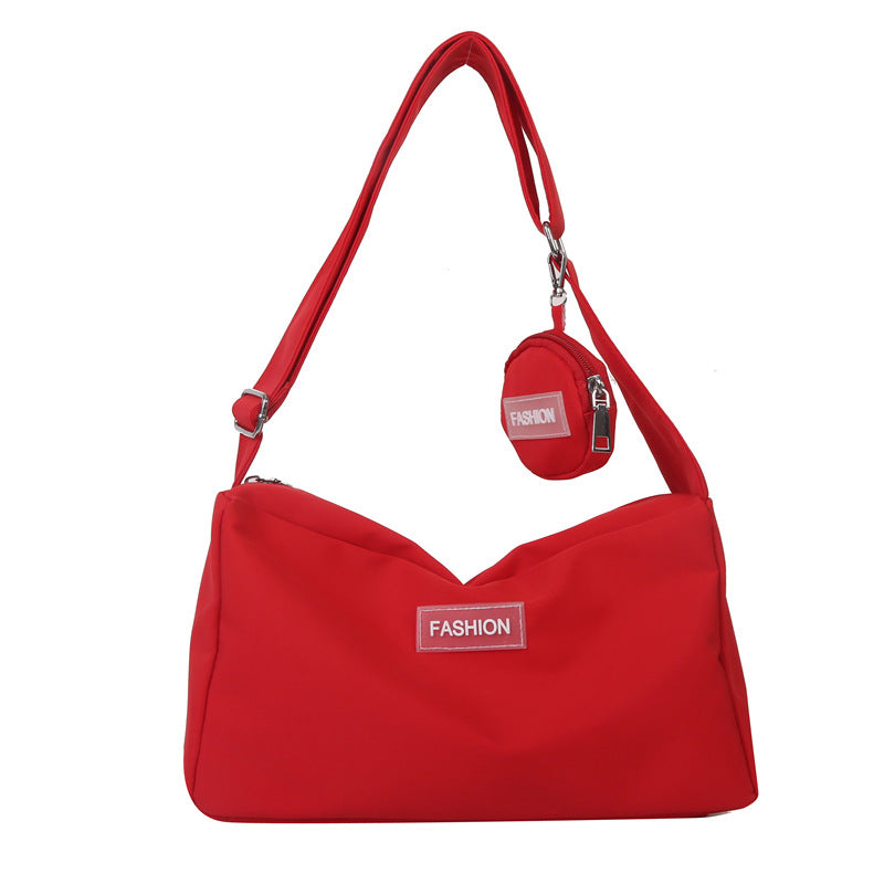 Bags for Women 2023 New Autumn and Winter Trendy Korean Version Large Capacity Crossbody Bag Casual Versatile Fashion Lightweight Oxford Bag