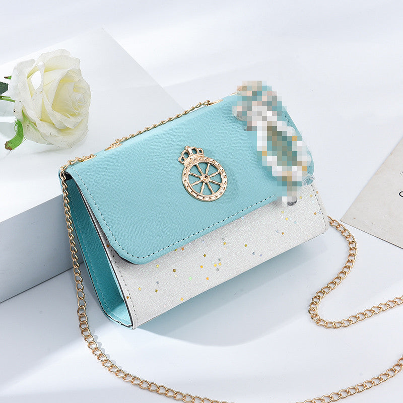 Women's bag wholesale spring and summer new Korean style versatile crossbody bag shoulder fashion chain bag mobile phone bag coin purse