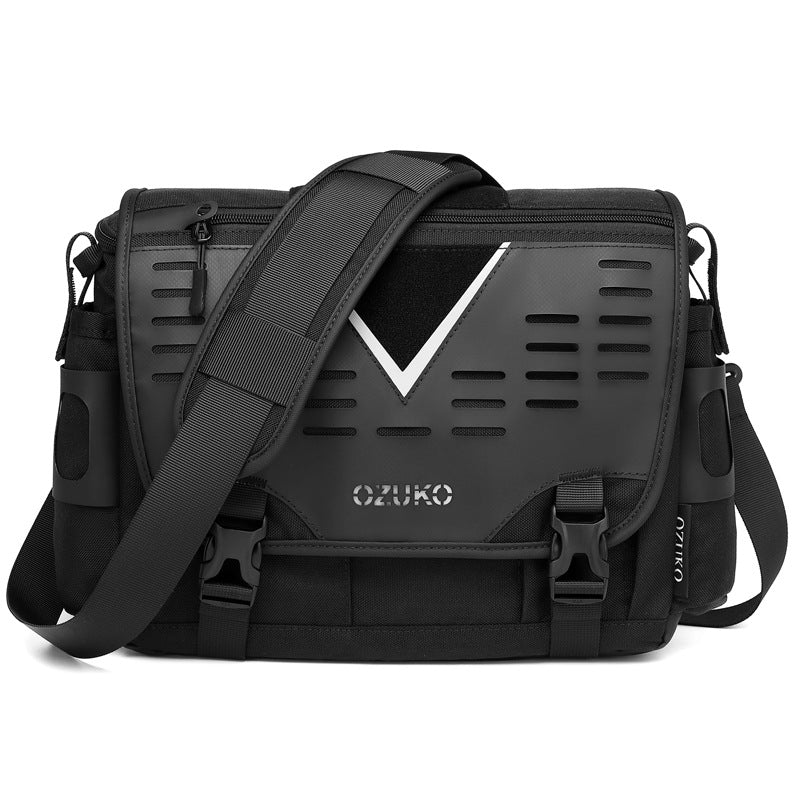 Ozuko trendy brand messenger bag men's outdoor functional men's bag fashion sports men's shoulder crossbody bag