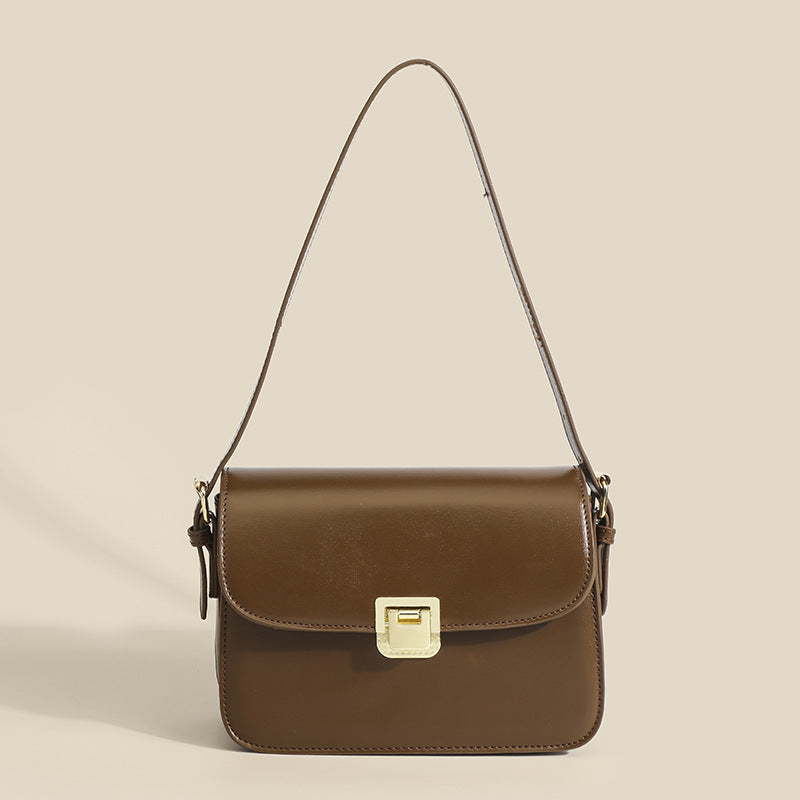 Women's Bags 2023 New Tofu Bag European and American Retro One-Shoulder Underarm Small Square Bag Women's Fashion Versatile Crossbody Bag