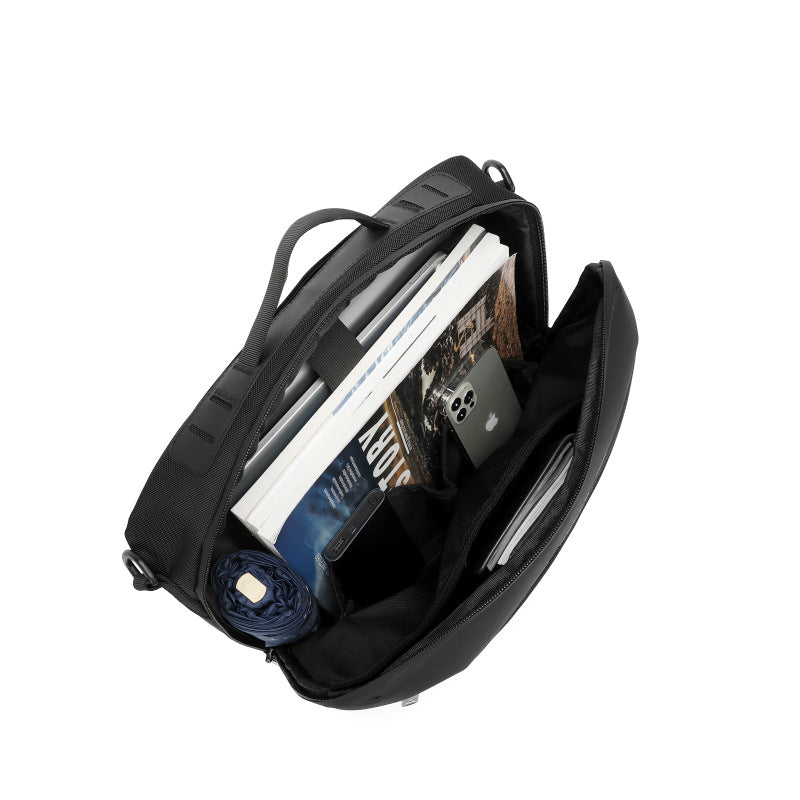 ozuko new tablet laptop bag macbook laptop bag multifunctional waterproof business shoulder bag