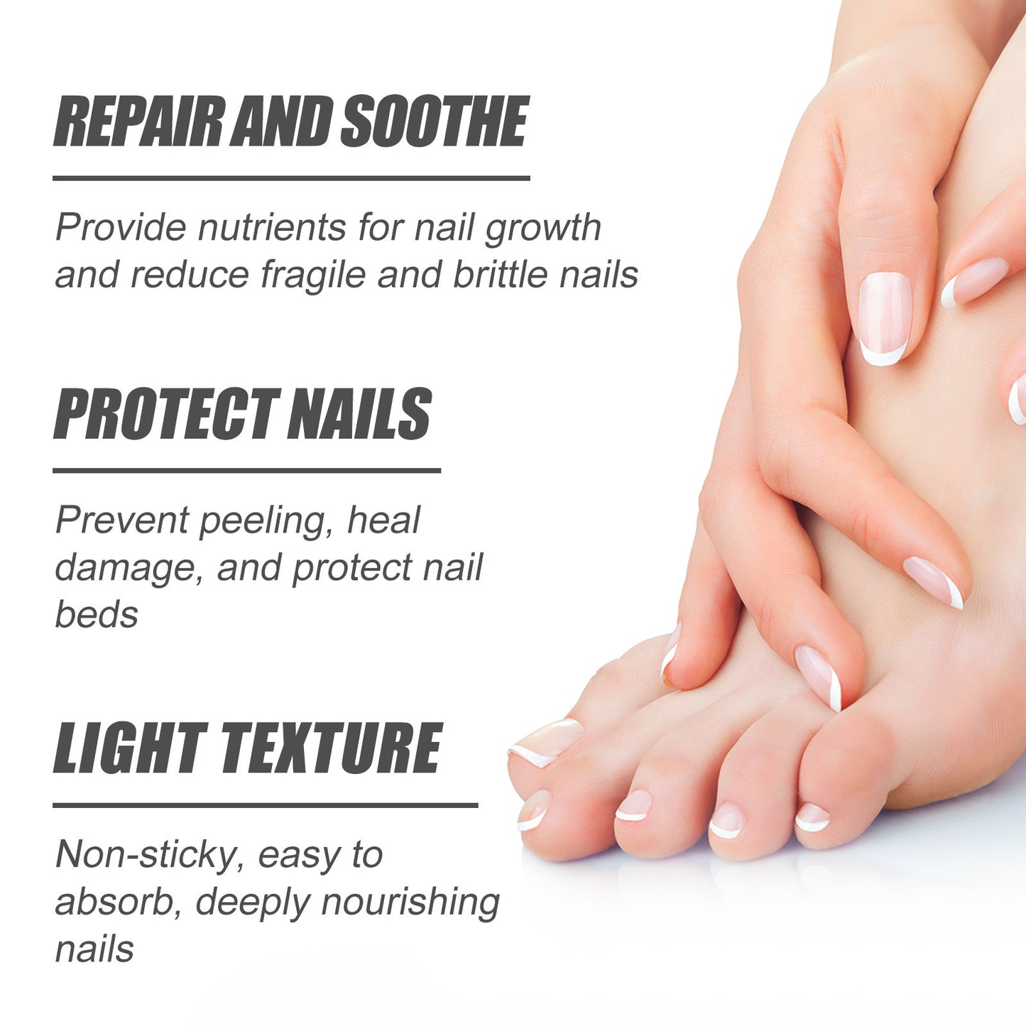 OceAura Nail Care Oil Repair Onychomycosis on Hands and Feet Soft Nails Bright Nails Thickened Jasmine Style