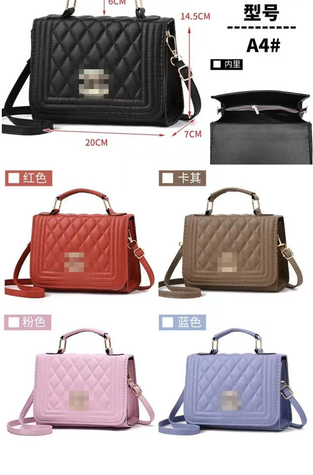 Foreign trade popular manufacturer direct sales cross-border trend women's shoulder crossbody bag handbag simple and versatile temperament trend