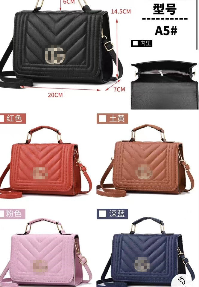 Foreign trade popular manufacturer direct sales cross-border trend women's shoulder crossbody bag handbag simple and versatile temperament trend