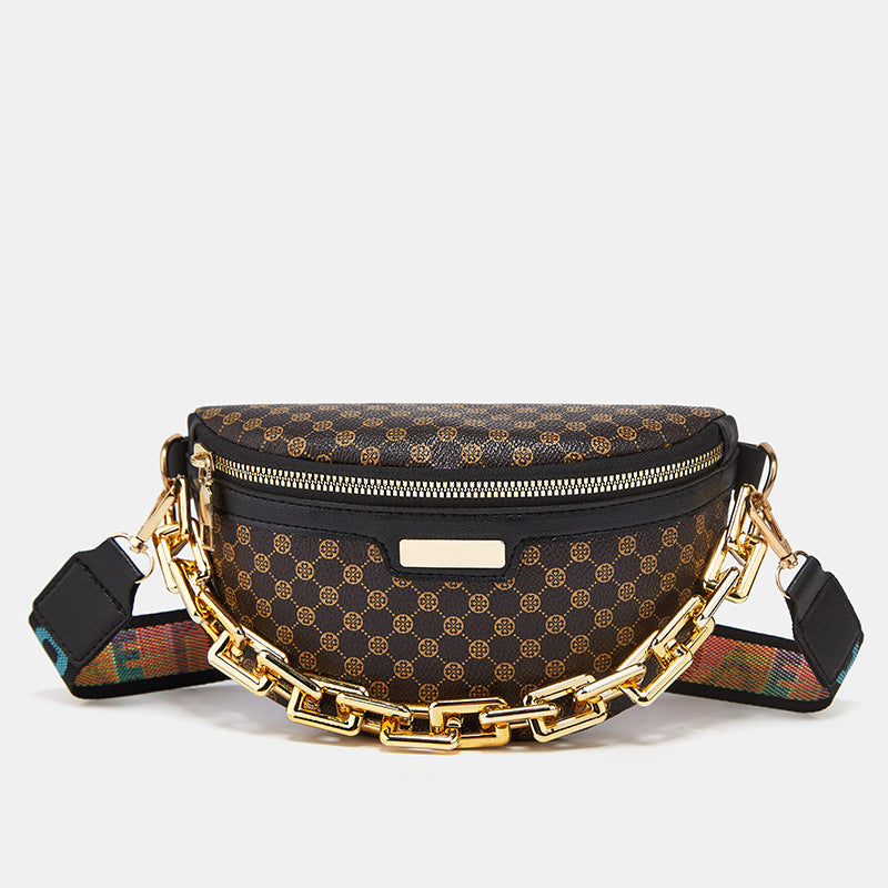 女生包包批发ladies handbag斜挎胸包女豹纹单肩包手机包女士胸包