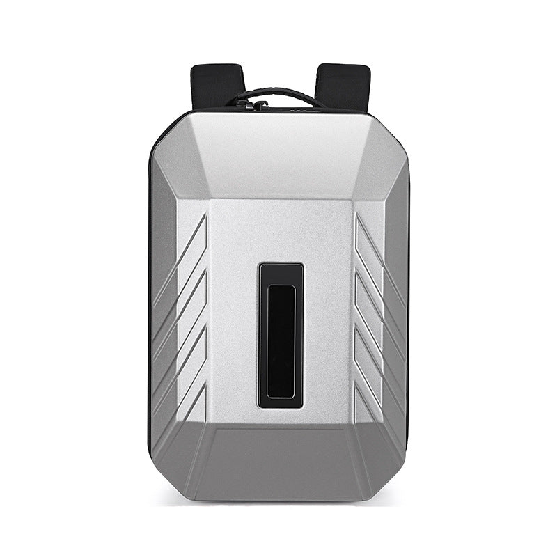 ozuko new business backpack men's PC hard shell computer bag smart trendy cool LED men's backpack backpack