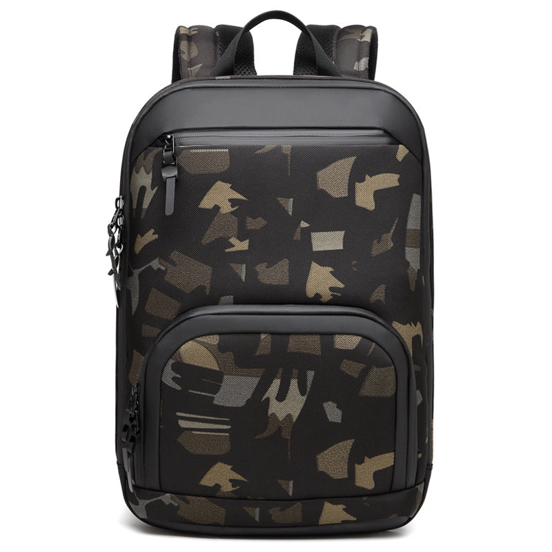 Ozuko New Korean Style Backpack Commuting Men's Business Casual Backpack Wholesale Waterproof Apple Computer Bag