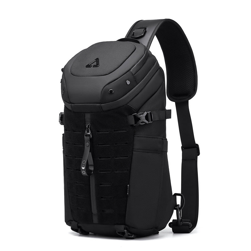 Ozuko အမျိုးသားရင်ဘတ်အိတ် အားကစား ရေစိုခံ Crossbody အိတ် အမျိုးသားများရဲ့ နည်းဗျူဟာ ဘက်စုံသုံး အိတ် အမျိုးသား Crossbody အဆင့်မြင့်အိတ်