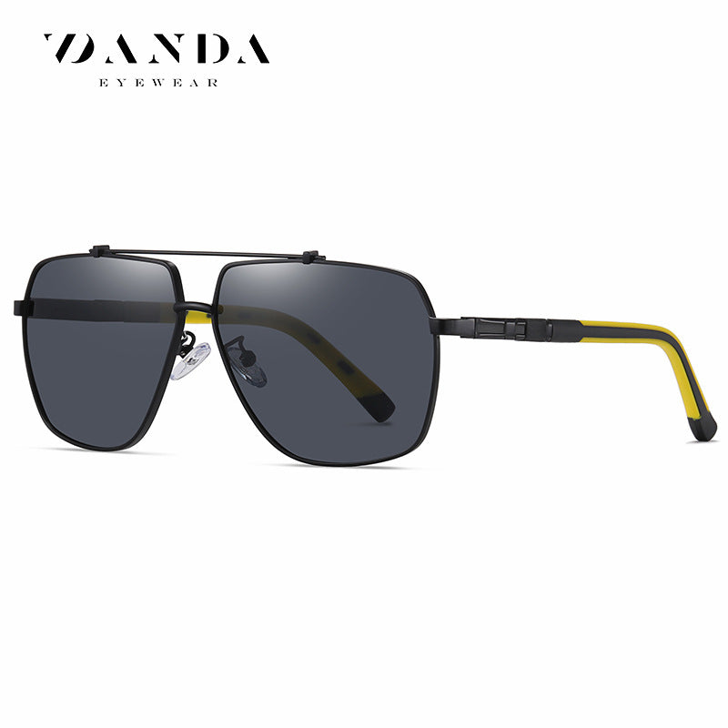 Factory 2022 new sunglasses men's polarized sunglasses 6321 two-color large frame spring sunglasses in stock